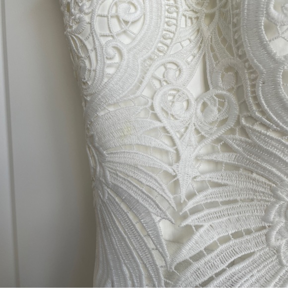 Ted Baker Lexiie Lace Structured Dress - Picture 11 of 12